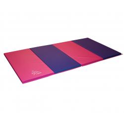 Nastia Mat 4 X 8 V0 Pink And White Folding Mat 478 100 Nra Gym