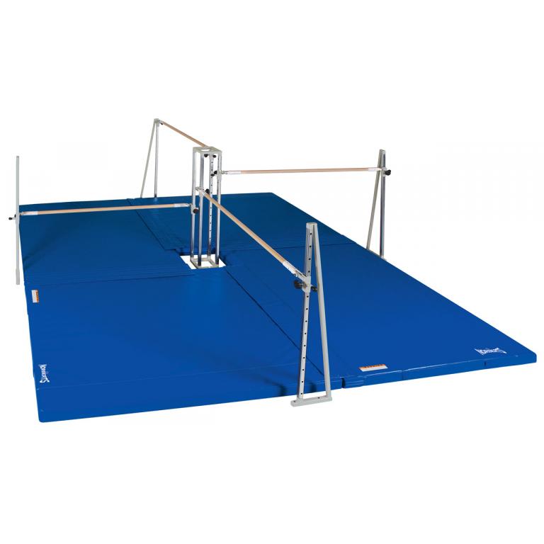 Adjustable Quad Bars #QD-450 (rails sold separately) - NRA Gym Supply